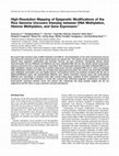 Research paper thumbnail of High-Resolution Mapping of Epigenetic Modifications of the Rice Genome Uncovers Interplay between DNA Methylation, Histone Methylation, and Gene Expression