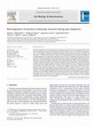 Research paper thumbnail of Rearrangement of bacterial community structure during peat diagenesis