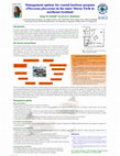 Research paper thumbnail of Management options for coastal harbour porpoise (Phocoena phocoena) in the outer Moray Firth