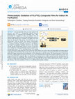 Research paper thumbnail of Photocatalytic Oxidation of PLA/TiO2-Composite Films for Indoor Air Purification