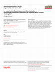 Research paper thumbnail of La minorisation linguistique, entre discrimination et domination symbolique. Différences et enjeux de deux lectures des inégalités