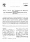 Research paper thumbnail of Separation of rare-earth ions by isotachophoresis and capillary zone electrophoresis