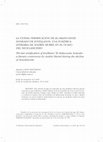 Research paper thumbnail of La última versificación de El delincuente honrado de Jovellanos: una polémica literaria de Andrés Muriel en el ocaso del Neoclasicismo