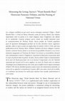 Research paper thumbnail of Mourning the Living: Surrey’s “Wyatt Resteth Here,” Henrician Funerary Debates, and the Passing of National Virtue