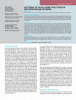 Research paper thumbnail of Patterns of Facial Bone Fractures in Western Region of Nepal