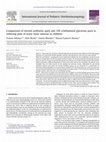 Research paper thumbnail of Comparison of steroid antibiotic pack and 10% ichthammol glycerine pack in relieving pain of acute otitis externa in children