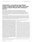 Research paper thumbnail of ChAd63-MVA–vectored Blood-stage Malaria Vaccines Targeting MSP1 and AMA1: Assessment of Efficacy Against Mosquito Bite Challenge in Humans