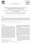 Research paper thumbnail of Simultaneous Platinum Deposition and Formation of a Photoluminescent Porous Silicon Layer