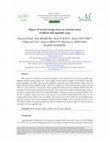 Research paper thumbnail of Impact of treated sewage water on nutrient status of alfisols and vegetable crops