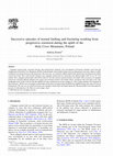 Research paper thumbnail of Successive episodes of normal faulting and fracturing resulting from progressive extension during the uplift of the Holy Cross Mountains, Poland