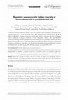 Research paper thumbnail of Repetitive sequences: the hidden diversity of heterochromatin in prochilodontid fish