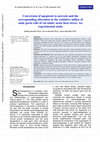 Research paper thumbnail of Conversion of apoptosis to necrosis and the corresponding alteration in the oxidative milieu of male germ cells of rat under acute heat stress: An experimental study