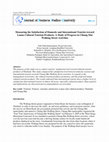 Research paper thumbnail of Journal of Business Studies Quarterly