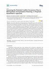 Research paper thumbnail of Assessing the Potential Conflict Occurrence Due to Metropolitan Transportation Planning: A Proposed Quantitative Approach