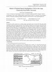 Research paper thumbnail of Model of Thailand Speech Intelligibility (T-SI) in the Large Classrooms from Public University