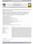 Research paper thumbnail of Adaptation response surfaces for managing wheat under perturbed climate and CO2 in a Mediterranean environment