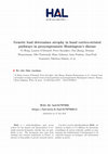 Research paper thumbnail of Genetic load determines atrophy in hand cortico-striatal pathways in presymptomatic Huntington's disease