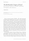 Research paper thumbnail of The 8th Brazilian Congress of Social and Human Sciences in Health: continuity, convergence and coherence