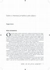 Research paper thumbnail of A cidade no jornal, o jornal na cidade: um mapeamento da influência dos endereços na história do Jornal do Brasil