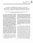 Research paper thumbnail of HDL associated paraoxonase-1 activity correlates with systemic inflammation, disease activity and cardiovascular risk factors in psoriatic disease