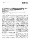 Research paper thumbnail of An examination of the behavioural specificity of hypophagia induced by 5-HT1B, 5-HT1C and 5-HT2 receptor agonists using the post-prandial satiety sequence in rats