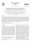 Research paper thumbnail of Relationship between nanoscale deformation processes and elastic behavior of polyurethane elastomers