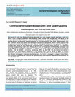 Research paper thumbnail of Contracts for Grain Biosecurity and Grain Quality