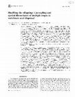 Research paper thumbnail of Shuffling the offspring: Uncoupling and spatial discordance of multiple stages in vertebrate seed dispersal