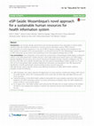 Research paper thumbnail of eSIP-Saúde: Mozambique’s novel approach for a sustainable human resources for health information system