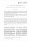 Research paper thumbnail of Imagen y Experiencia: El Carnaval De Arica Como Autorrepresentación Festiva