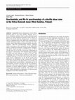 Research paper thumbnail of Geochemistry and Rb-Sr geochronology of a ductile shear zone in the Orlica-Śnieżnik dome (West Sudetes, Poland)