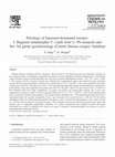 Research paper thumbnail of Petrology of basement-dominated terranes: I. Regional metamorphic T–t path from U–Pb monazite and Sm–Nd garnet geochronology (Central Damara orogen, Namibia)