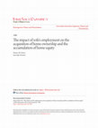 Research paper thumbnail of The impact of wife's employment on the acquisition of home ownership and the accumulation of home equity