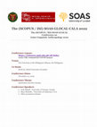 Research paper thumbnail of The (SCOPUS/ISI) SOAS GLOCAL CALA 2022 - Expose