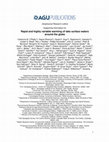 Research paper thumbnail of Rapid and highly variable warming of lake surface waters around the globe