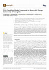 Research paper thumbnail of DSO Flexibility Market Framework for Renewable Energy Community of Nanogrids