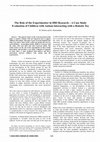 Research paper thumbnail of The Role of the Experimenter in HRI Research - A Case Study Evaluation of Children with Autism Interacting with a Robotic Toy