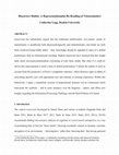 Research paper thumbnail of Discursive Habits: A Representationalist Re-Reading of Teleosemiotics