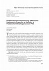 Research paper thumbnail of Problematic internet use among adolescents: Psychometric properties of the index of problematic online experiences (I-POE)