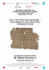 Research paper thumbnail of Nouvelles de l'Antiquité tardive : les "papyrus de Ravenne" : documents, nouveautés, perspectives