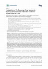 Research paper thumbnail of Adaptation of C4 Bioenergy Crop Species to Various Environments within the Southern Great Plains of USA