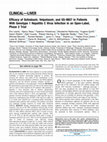 Research paper thumbnail of Efficacy of Sofosbuvir, Velpatasvir, and GS-9857 in Patients with Genotype 1 Hepatitis C Virus Infection in an Open-label, Phase 2 Trial