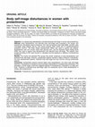 Research paper thumbnail of Body self-image disturbances in women with prolactinoma