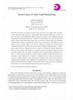 Research paper thumbnail of Social Causes of Arab Youth Radicalizing