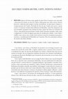 Research paper thumbnail of Quo usque tandem abutere Capitu Patientia Nostra