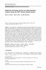 Research paper thumbnail of Indigenous knowledge and the near field population response during the 2007 Solomon Islands tsunami