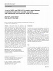 Research paper thumbnail of A case of MPO- and PR3-ANCA-negative pauci-immune renal-limited small-vessel vasculitis associated with endometrial neuroendocrine small cell carcinoma