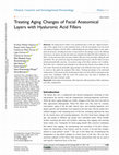 Research paper thumbnail of Treating Aging Changes of Facial Anatomical Layers with Hyaluronic Acid Fillers