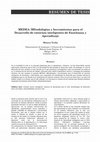 Research paper thumbnail of MEDEA: MEtodologias y herramientas para el Desarrollo de entornos inteligentes de Ense?anza y Aprendizaje