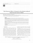 Research paper thumbnail of The Protective Effect of Sesamol in the Selenite-induced Experimental Cataract Model